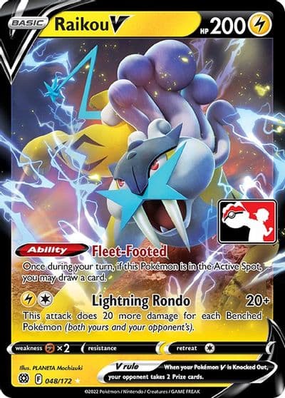 Raikou V Prize Pack Series Cards Pokemon card