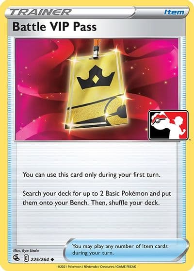 Battle VIP Pass Prize Pack Series Cards Pokemon card