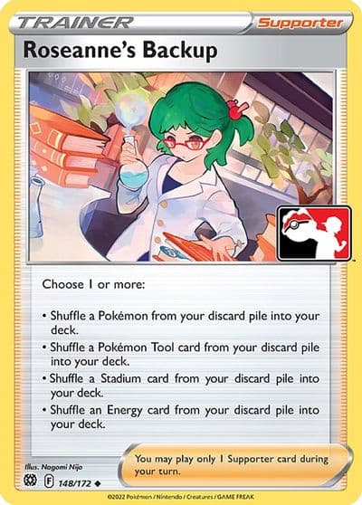 Roseanne's Backup Prize Pack Series Cards Pokemon card