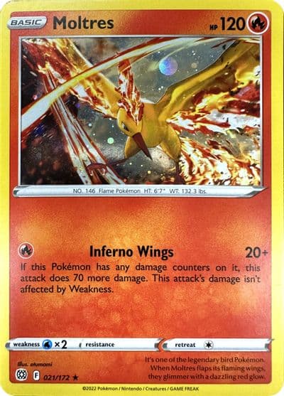 Moltres (Cosmos Holo) Miscellaneous Cards & Products Pokemon card