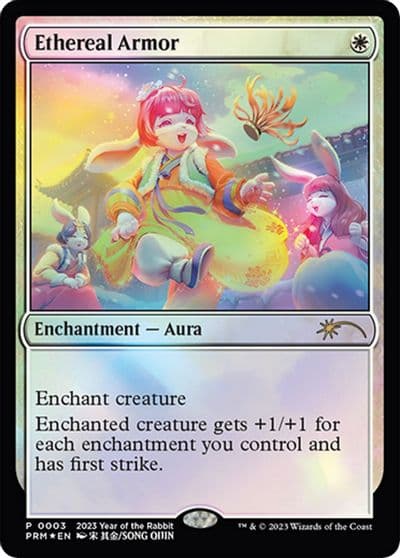 Ethereal Armor Year of the Rabbit 2023 Unique and Miscellaneous Promos Magic card