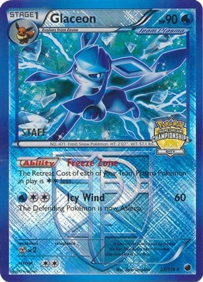 Glaceon (City Championships) [Staff] League & Championship Cards Pokemon card
