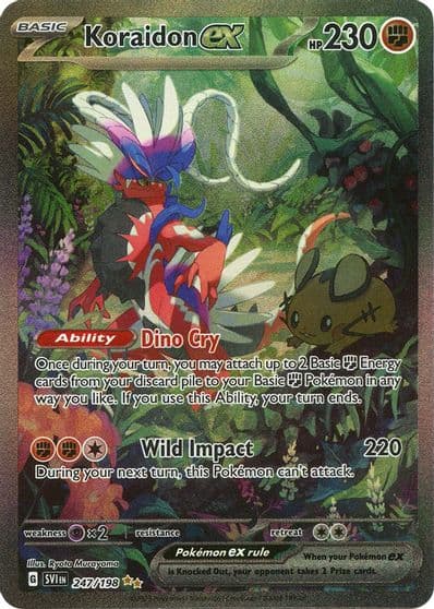 Koraidon ex SV01: Scarlet & Violet Base Set Pokemon card