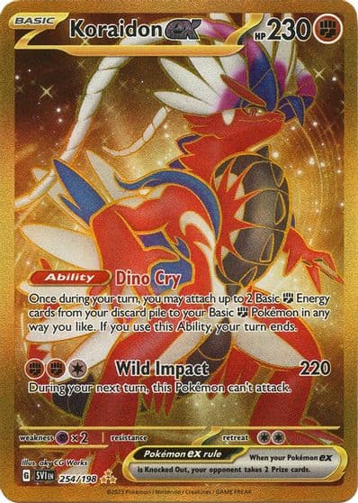 Koraidon ex SV01: Scarlet & Violet Base Set Pokemon card