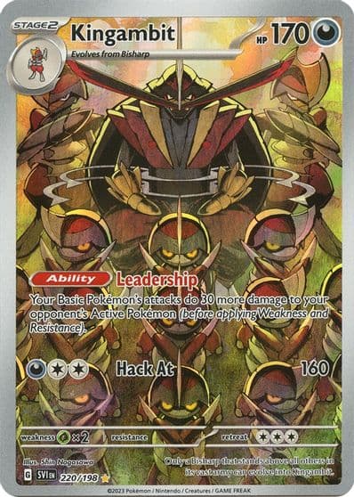 Kingambit SV01: Scarlet & Violet Base Set Pokemon card