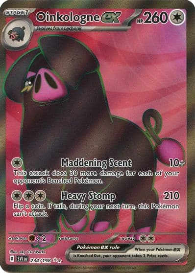 Oinkologne ex SV01: Scarlet & Violet Base Set Pokemon card