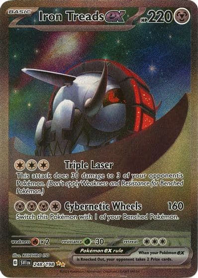 Iron Treads ex SV01: Scarlet & Violet Base Set Pokemon card