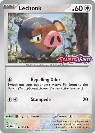 Lechonk (Store Promo) Miscellaneous Cards & Products Pokemon card