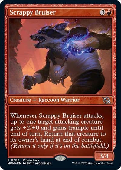Scrappy Bruiser Promo Pack: March of the Machine Magic card