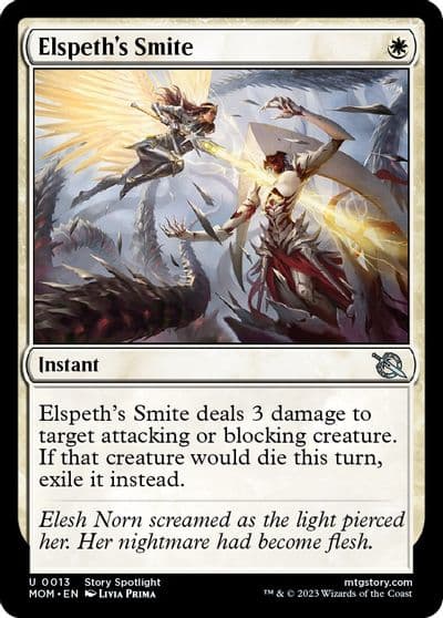 Elspeths Smite March of the Machine Magic card