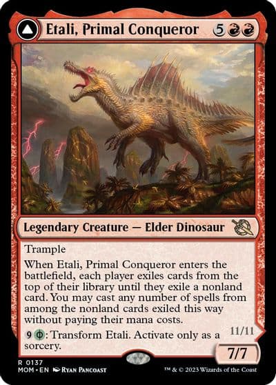 Etali Primal Conqueror March of the Machine Magic card