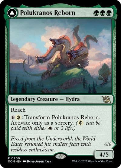 Polukranos Reborn March of the Machine Magic card