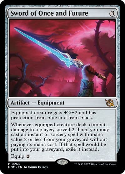 Sword of Once and Future March of the Machine Magic card