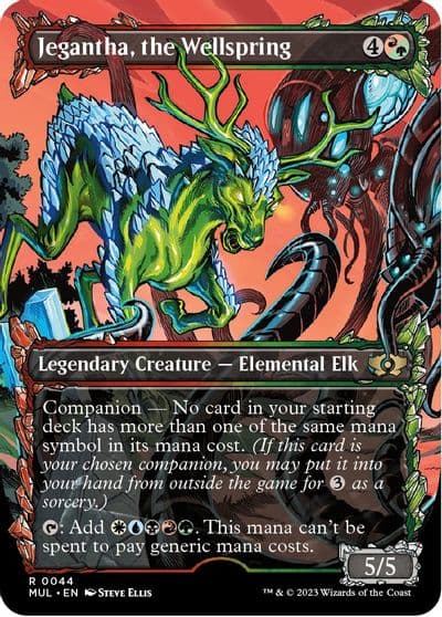 Jegantha the Wellspring March of the Machine: Multiverse Legends Magic card