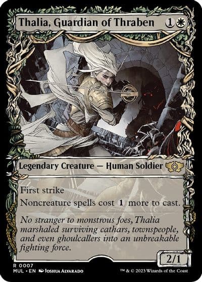Thalia Guardian of Thraben March of the Machine: Multiverse Legends Magic card