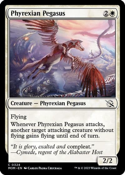 Phyrexian Pegasus March of the Machine Magic card