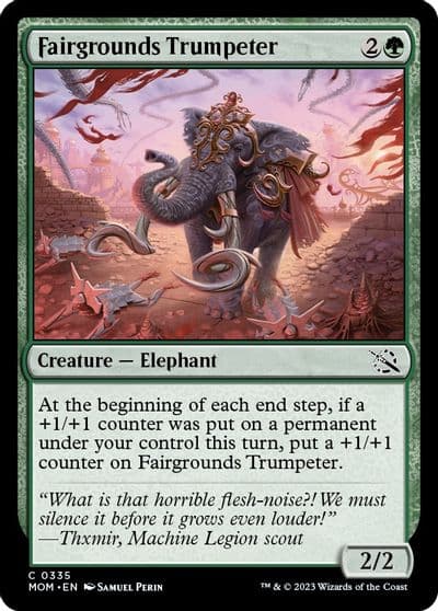 Fairgrounds Trumpeter March of the Machine Magic card
