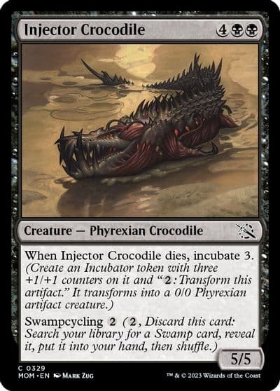 Injector Crocodile March of the Machine Magic card