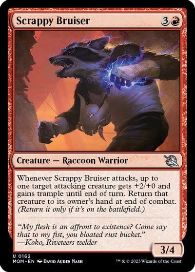 Scrappy Bruiser March of the Machine Magic card
