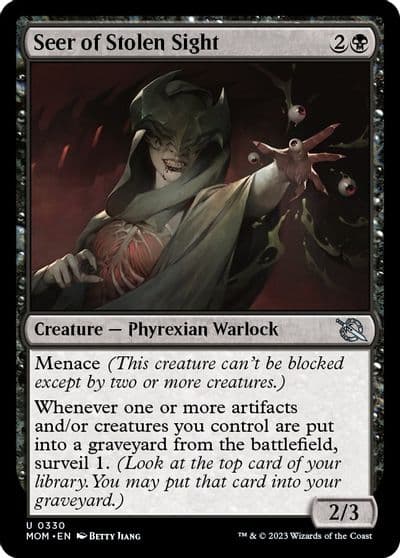 Seer of Stolen Sight March of the Machine Magic card