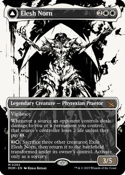 Elesh Norn Showcase March of the Machine Magic card