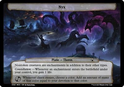 Nyx Planechase: March of the Machine Magic card