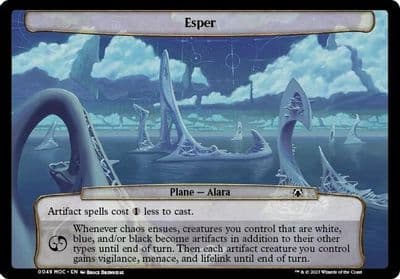 Esper Planechase: March of the Machine Magic card