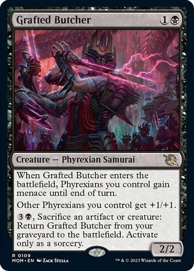 Grafted Butcher March of the Machine Magic card