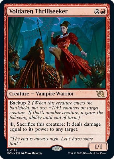Voldaren Thrillseeker March of the Machine Magic card