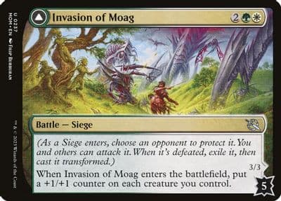 Invasion of Moag March of the Machine Magic card