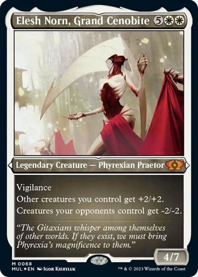 Elesh Norn Grand Cenobite Foil Etched March of the Machine: Multiverse Legends Magic card