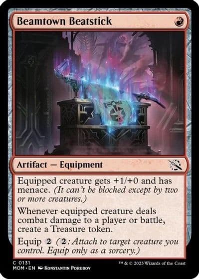 Beamtown Beatstick March of the Machine Magic card