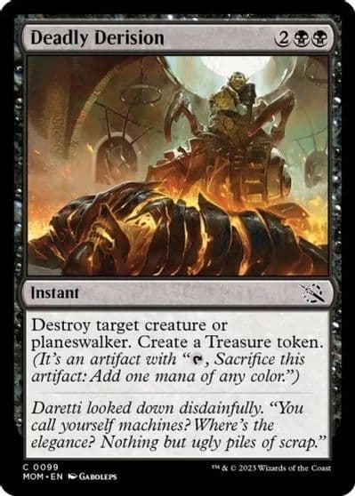 Deadly Derision March of the Machine Magic card