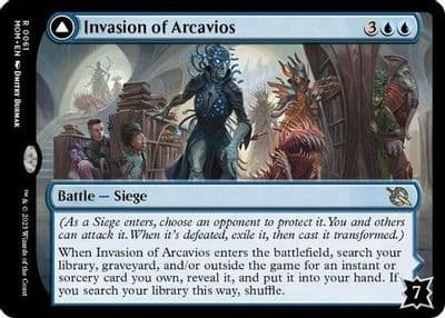 Invasion of Arcavios March of the Machine Magic card