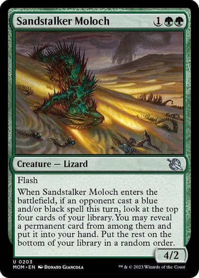 Sandstalker Moloch March of the Machine Magic card