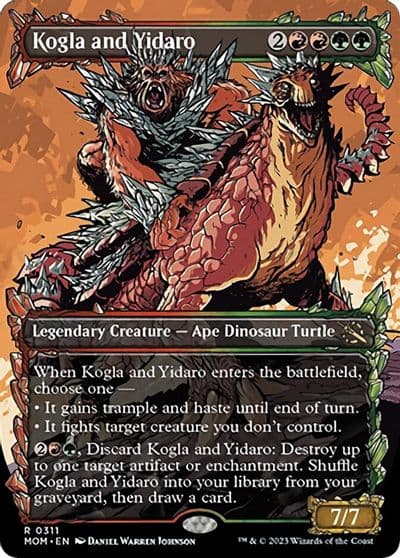 Kogla and Yidaro Showcase March of the Machine Magic card