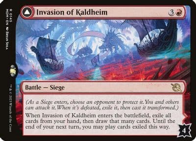 Invasion of Kaldheim March of the Machine Magic card