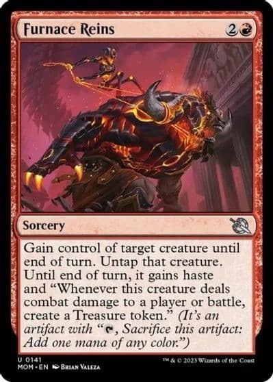 Furnace Reins March of the Machine Magic card