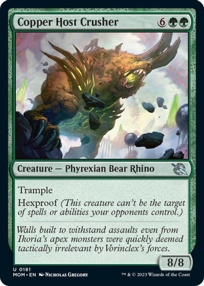 Copper Host Crusher March of the Machine Magic card
