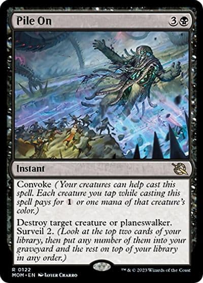 Pile On March of the Machine Magic card