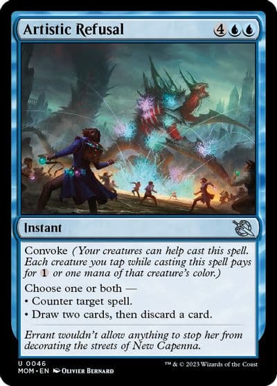 Artistic Refusal March of the Machine Magic card
