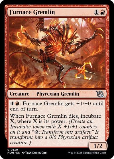 Furnace Gremlin March of the Machine Magic card
