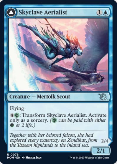 Skyclave Aerialist March of the Machine Magic card