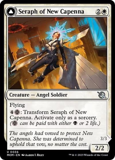 Seraph of New Capenna March of the Machine Magic card