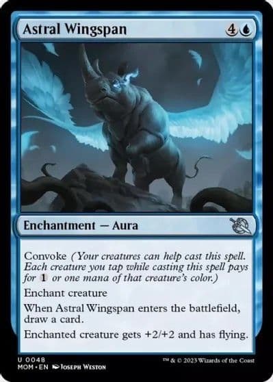 Astral Wingspan March of the Machine Magic card