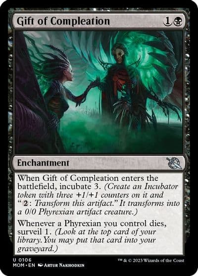 Gift of Compleation March of the Machine Magic card