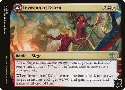 Invasion of Kylem March of the Machine Magic card