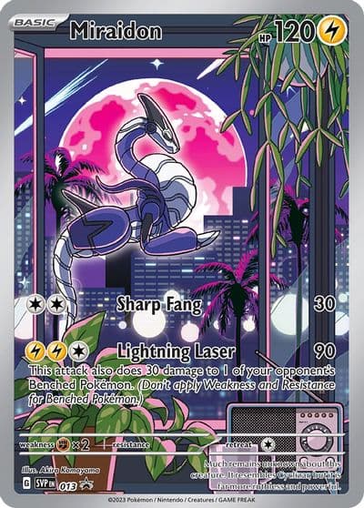 Miraidon - 013 SV: Scarlet & Violet Promo Cards Pokemon card