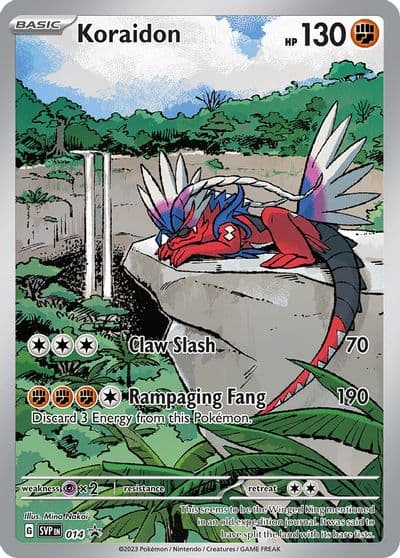 Koraidon - 014 SV: Scarlet & Violet Promo Cards Pokemon card
