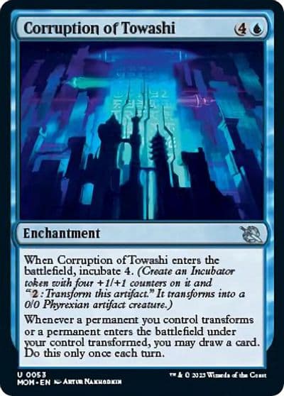 Corruption of Towashi March of the Machine Magic card